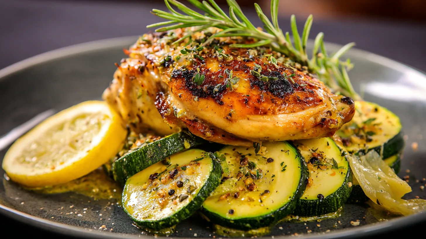 thatAsado Chicken And Sautéed Lemon Zucchini: 5 Simple Steps to Flavor!