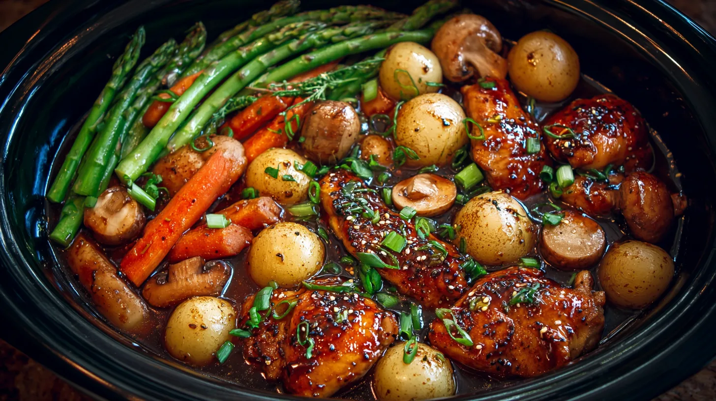 thatSlow Cooker Honey Garlic Chicken And Veggies: 5 Easy Steps to Deliciousness