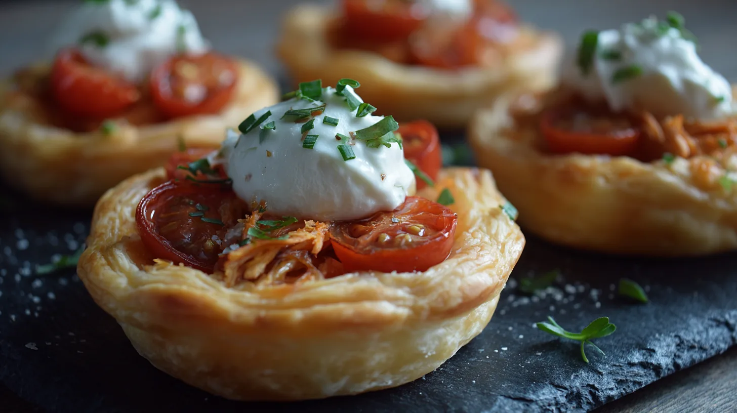 thatTomato Tartlets with Puff Pastry: 5 Easy Steps to Deliciousness