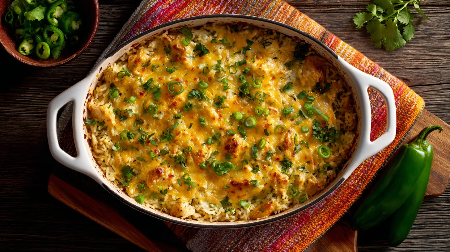 thatSalsa Verde Chicken and Rice Casserole: 5 Easy Steps to Deliciousness