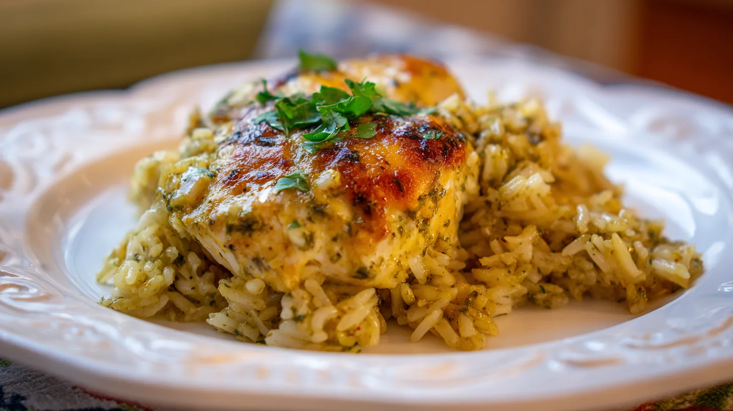 thatSalsa Verde Chicken and Rice Casserole: 7 Easy Steps to Delight!